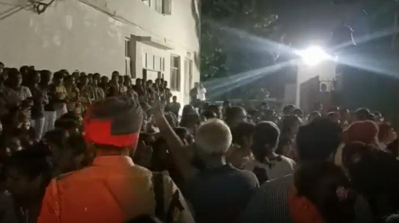 Huge commotion in Chandigarh University, student made obscene video of other girls viral Huge commotion in Chandigarh University, student made obscene video of other girls viral