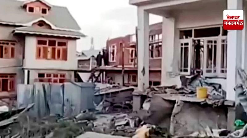 6 houses of terrorists demolished in Jammu and Kashmir so far 6 houses of terrorists demolished in Jammu and Kashmir so far