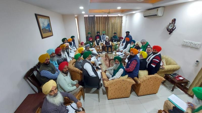 The first meeting of farmers' organizations with CM Channi today The first meeting of farmers' organizations with CM Channi today
