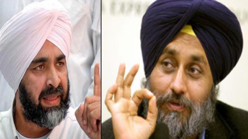 Manpreet Badal And Sukhbir Badal 