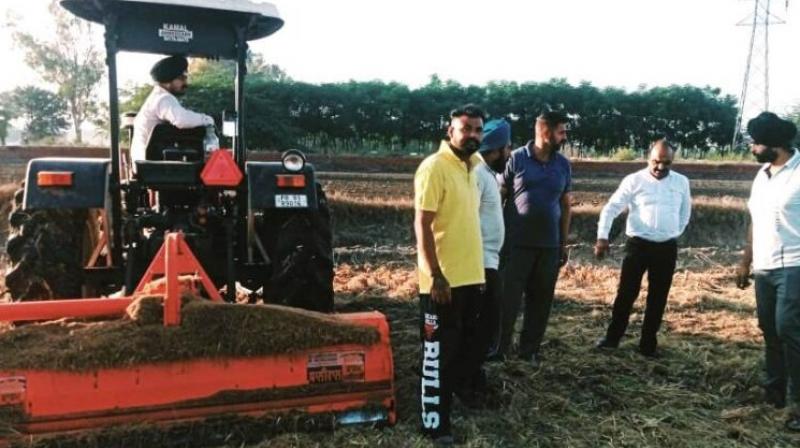 The farmer brother of village Jandali Khurd became a source of inspiration by disposing of stubble in the fields. The farmer brother of village Jandali Khurd became a source of inspiration by disposing of stubble in the fields.