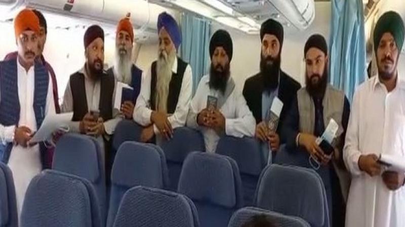 Special Flight with 11 Afghan Sikh members will arrive from Kabul to New Delhi 