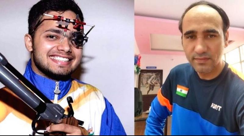 Manish Narwal and Singhraj Adhana Manish Narwal and Singhraj Adhana