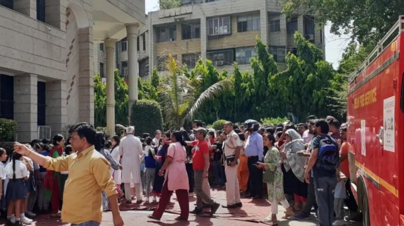 Bomb alert email was also sent to five schools in Gurugram Bomb alert email was also sent to five schools in Gurugram
