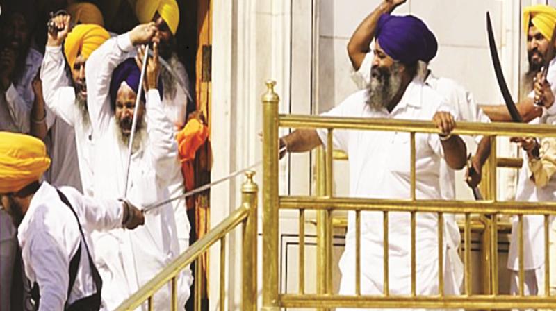 Sikhs Fighting Sikhs Fighting
