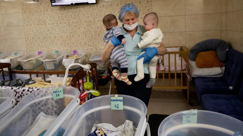 Russia-Ukraine war: Children born of surrogacy are waiting for their parents