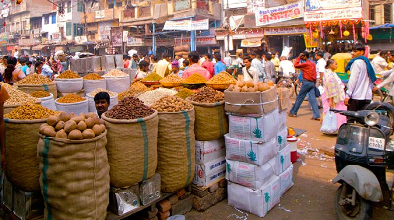 Grain market of delhi