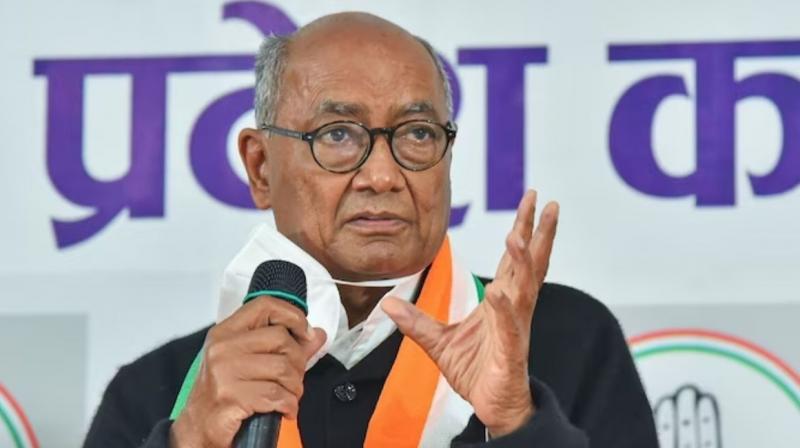 Former Chief Minister Digvijay Singh arrested in Delhi Former Chief Minister Digvijay Singh arrested in Delhi
