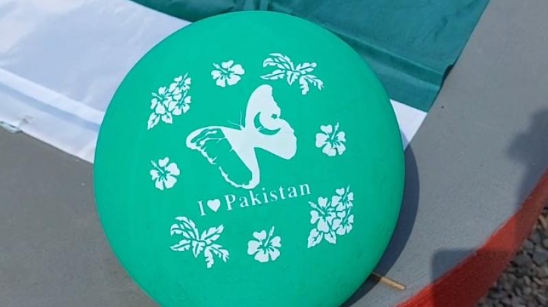 Pakistan balloons found in Sultanpur Lodhi Pakistan balloons found in Sultanpur Lodhi
