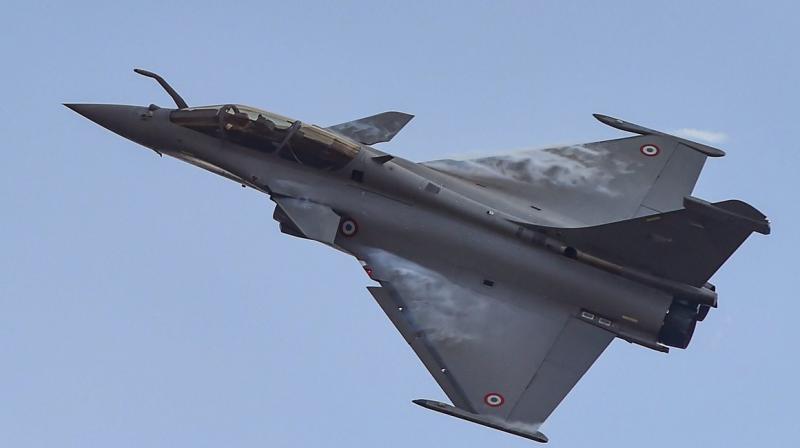 five Rafale fighter aircraft will take off from France's