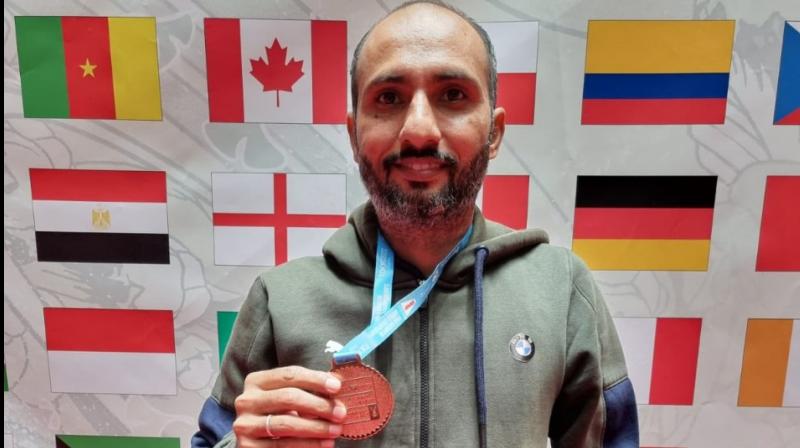 World Para Badminton Championship: Punjab's Raj Kumar won the bronze medal