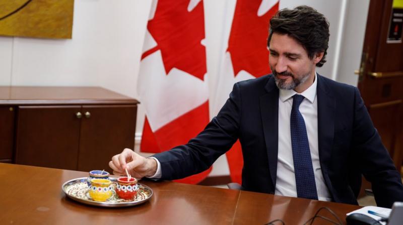Canadian PM Justin Trudeau wishes happy diwali Canadian PM Justin Trudeau wishes happy diwali