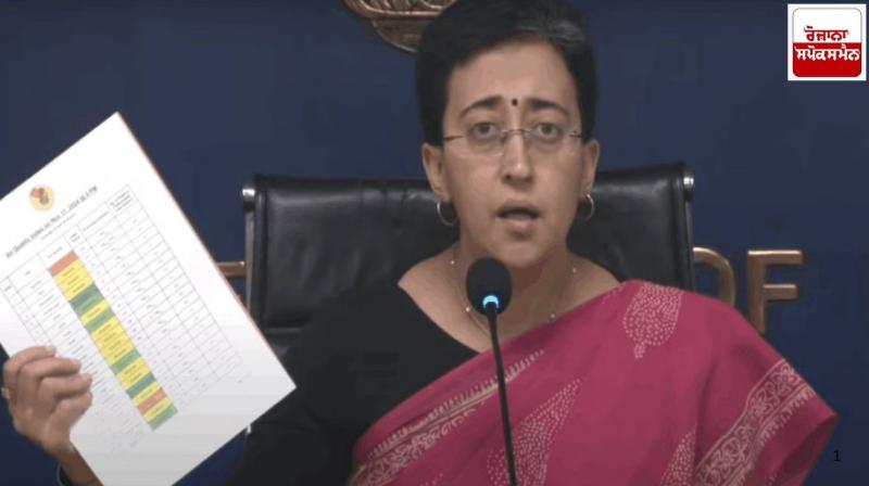 Atishi writes to Election Commission: Toxic water coming from Haryana is creating water crisis in Delhi Atishi writes to Election Commission: Toxic water coming from Haryana is creating water crisis in Delhi