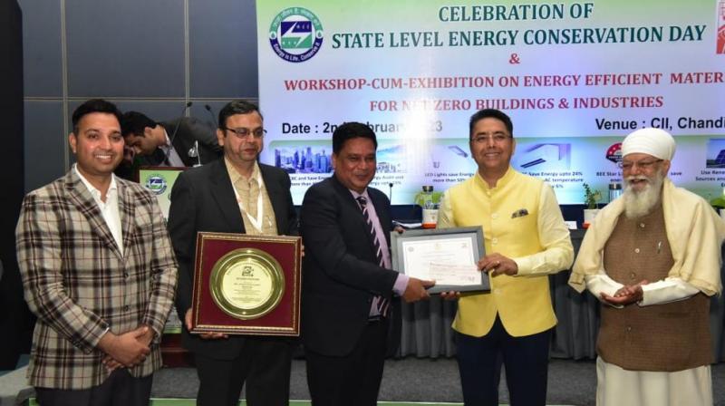 Aman Arora gives away State Energy Conservation Awards to Govt & Private Entities Aman Arora gives away State Energy Conservation Awards to Govt & Private Entities