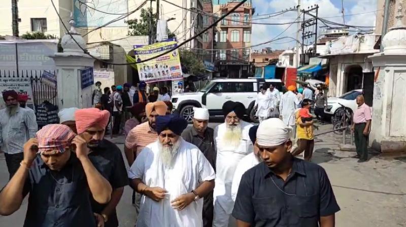 Sukhbir Badal at Akal Takht Sahib News in punjabi Sukhbir Badal at Akal Takht Sahib News in punjabi