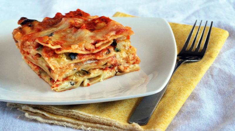 Baked Vegetables Lasagna