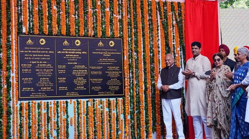 Chandigarh airport renamed Shaheed Bhagat Singh International Airport Chandigarh airport renamed Shaheed Bhagat Singh International Airport