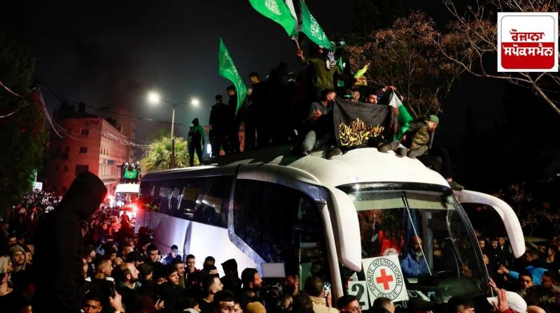 Israel releases 90 Palestinian prisoners under ceasefire deal Israel releases 90 Palestinian prisoners under ceasefire deal