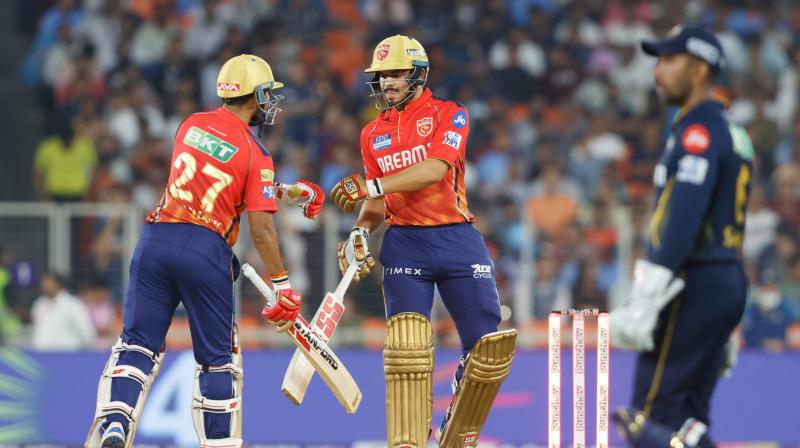 Punjab Kings win by 3 wickets against Gujarat Titans Punjab Kings win by 3 wickets against Gujarat Titans