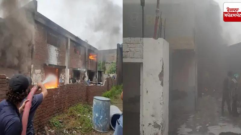Terrible fire at Amritsar factory
