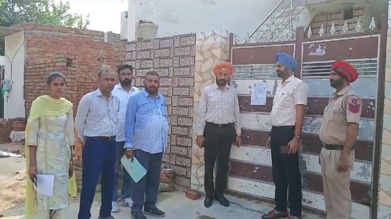 Bathinda STF team's big action, drug smuggler's property seized Bathinda STF team's big action, drug smuggler's property seized