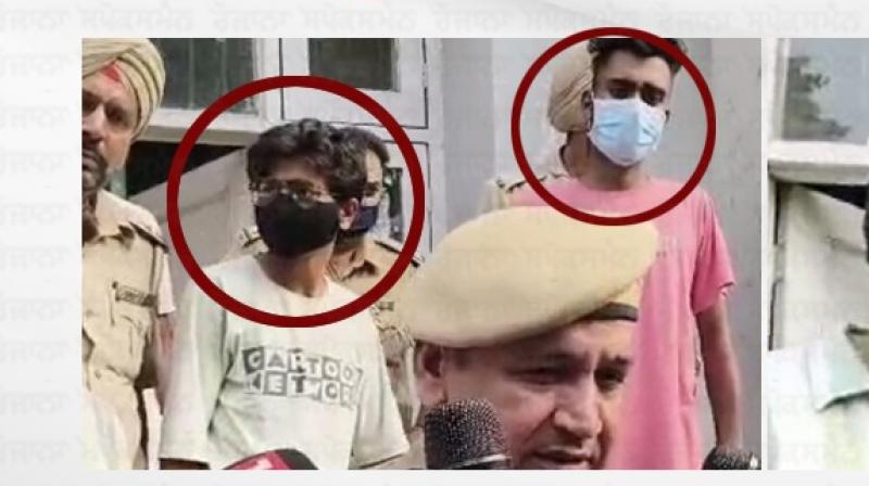 The accused who threatened influencer Deepika Luthra were produced in court The accused who threatened influencer Deepika Luthra were produced in court