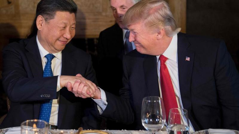 Donald Trump and Xi Jinping