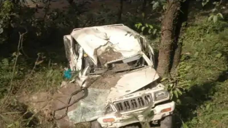 Nine ITBP Personnel injured in Road Accident