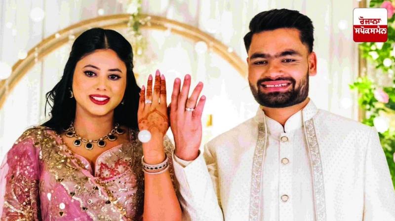 Cricketer Rinku Singh Fiance Priya Saroj Cricketer Rinku Singh Fiance Priya Saroj