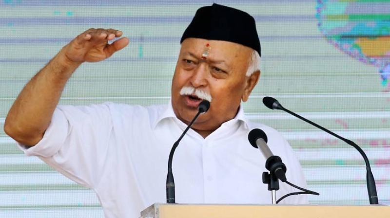 RSS Chief Mohan Bhagwat RSS Chief Mohan Bhagwat