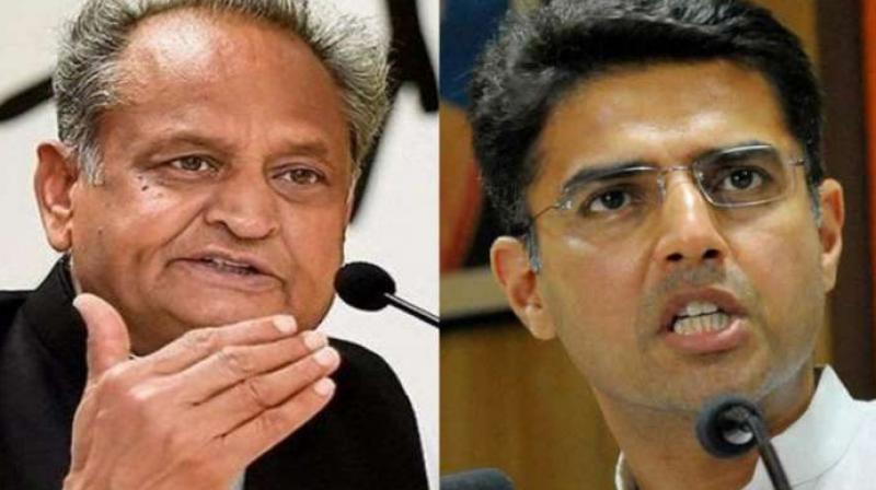 Ashok Ghelot And Sachin Pilot Ashok Ghelot And Sachin Pilot