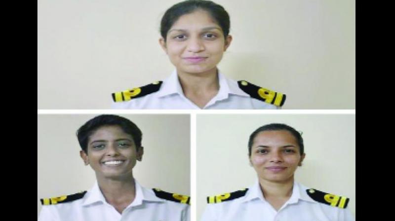 First batch of Indian Navy pilot women ready