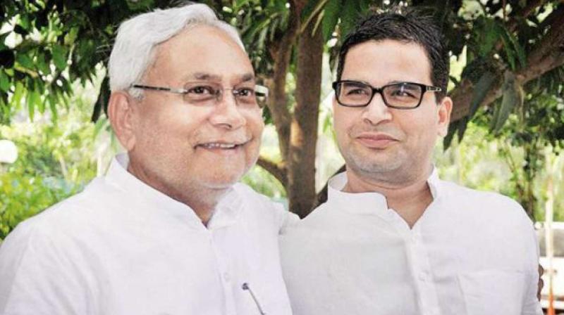 Prashant Kishor and Nitish Kumar