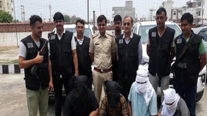 Sonipat stf arrested 4 members of most wanted gang