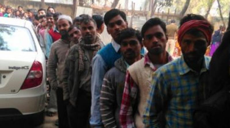 BJP workers beat an election officia moradabad