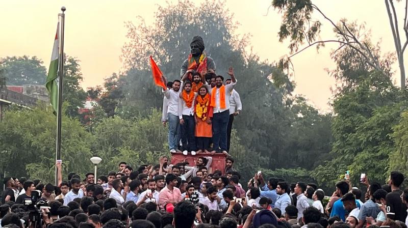 Delhi University elections: ABVP wins 3 seats, NSUI bags vice-president post Delhi University elections: ABVP wins 3 seats, NSUI bags vice-president post