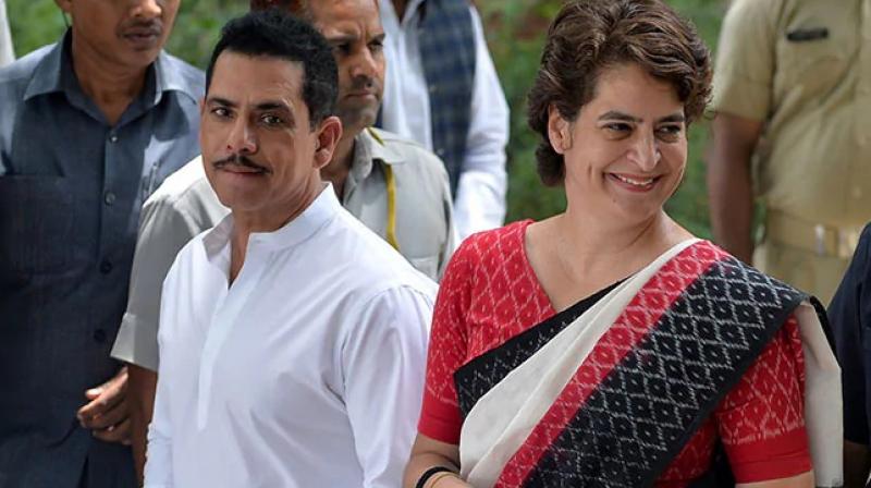 Robert Vadra and Priyanka Gandhi Robert Vadra and Priyanka Gandhi