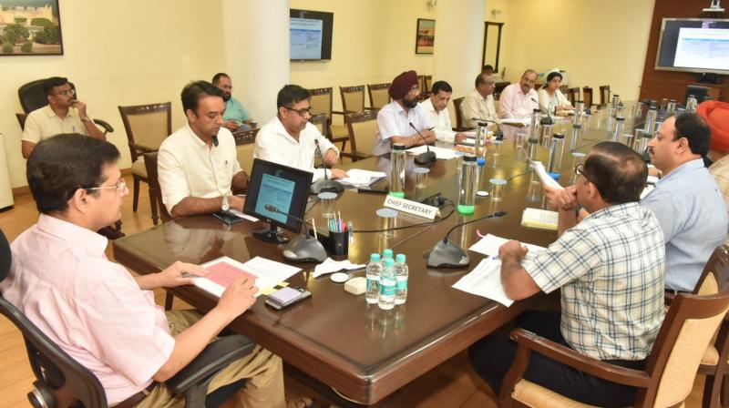 Chief Secretary again reviews Diarrhoea cases in State Chief Secretary again reviews Diarrhoea cases in State