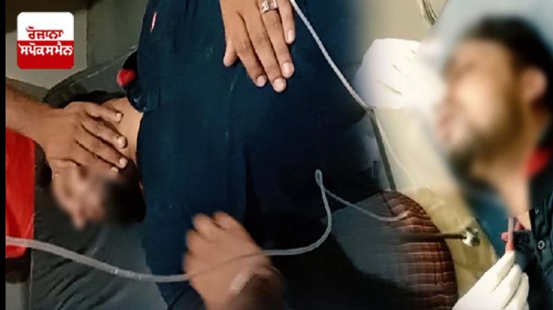 The youth protesting outside the CM residence tried to take their own lives The youth protesting outside the CM residence tried to take their own lives