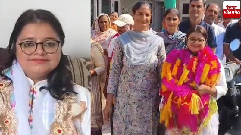 Jalalabad's daughter Anisha became a judge Jalalabad's daughter Anisha became a judge