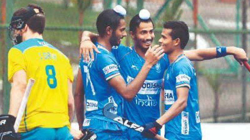 India beat Australia 5-1, qualify for final of Sultan of Johor Cup India beat Australia 5-1, qualify for final of Sultan of Johor Cup