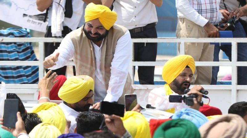 Punjab CM Bhagwant Mann Sangrur Roadshow Punjab CM Bhagwant Mann Sangrur Roadshow