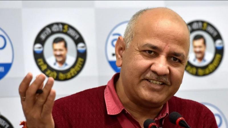 Delhi Election result manish sisodia is behind bjp candidate negi