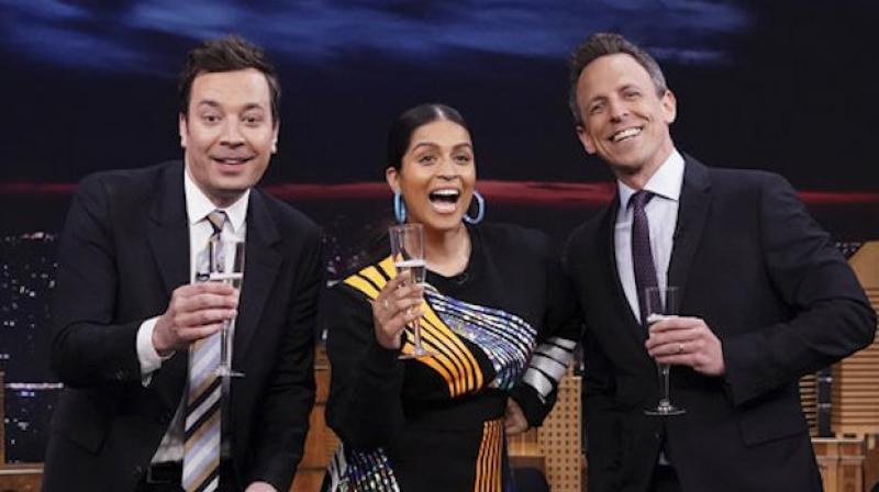 Lilly Singh of Indian Canadian descent found work in America's late night talk show
