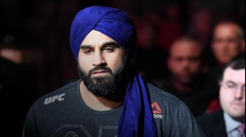 MMA fighter Bhullar MMA fighter Bhullar