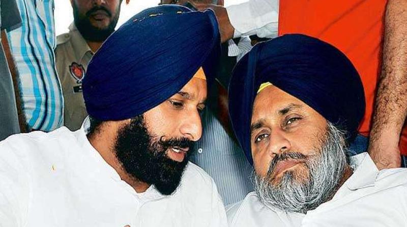 Sukhbir Badal & Bikram Majithia Sukhbir Badal & Bikram Majithia