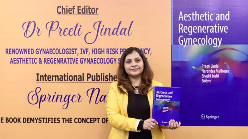 Renowned gynecologist Dr. Preeti Jindal releases book 'Aesthetic and Regenerative Gynecology' Renowned gynecologist Dr. Preeti Jindal releases book 'Aesthetic and Regenerative Gynecology'
