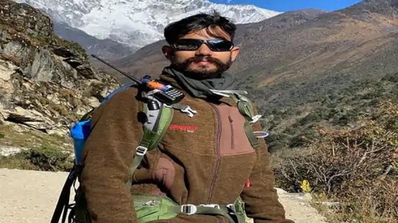 Punjabi youth conquers Ama Dablam-Island peak: Akrash Goyal took 1 month to reach the top Punjabi youth conquers Ama Dablam-Island peak: Akrash Goyal took 1 month to reach the top