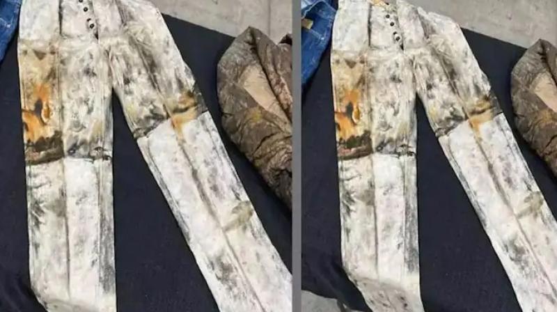 America: The world's most expensive and oldest jeans: auctioned for 94 lakhs America: The world's most expensive and oldest jeans: auctioned for 94 lakhs