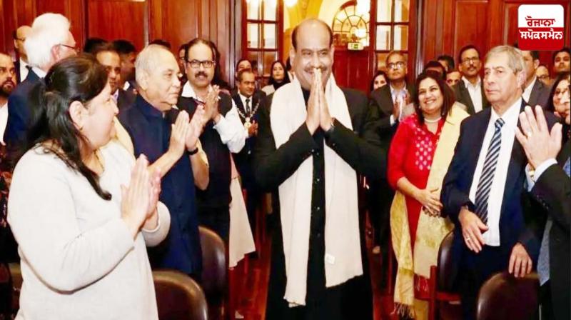 Om Birla met over 180 Indian students during London visit Om Birla met over 180 Indian students during London visit